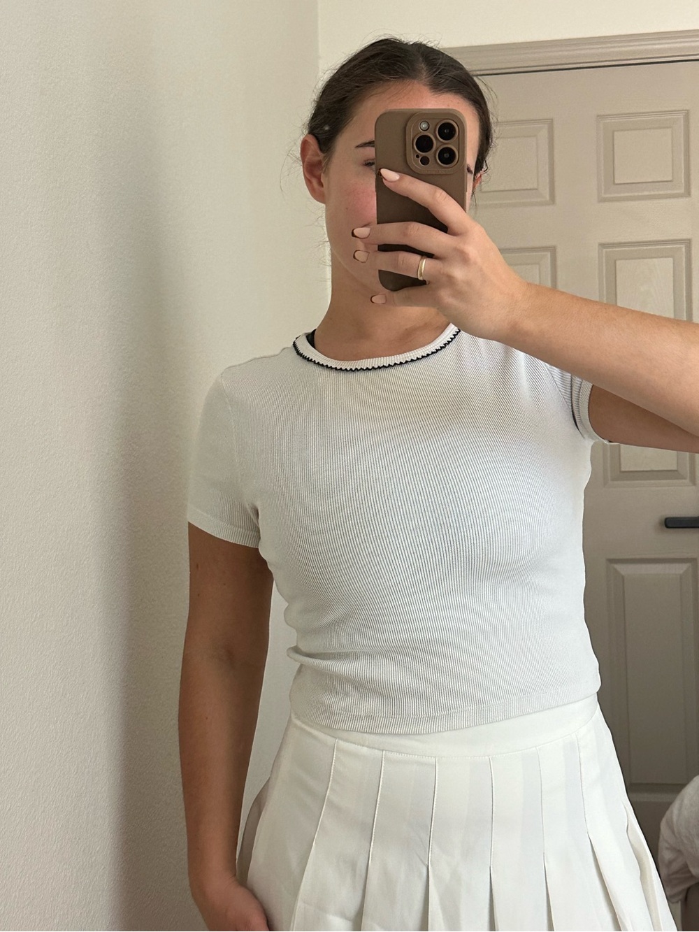 ZARA white tee
